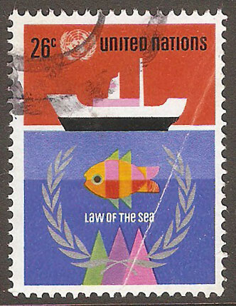 United Nations New York Scott 255 Used